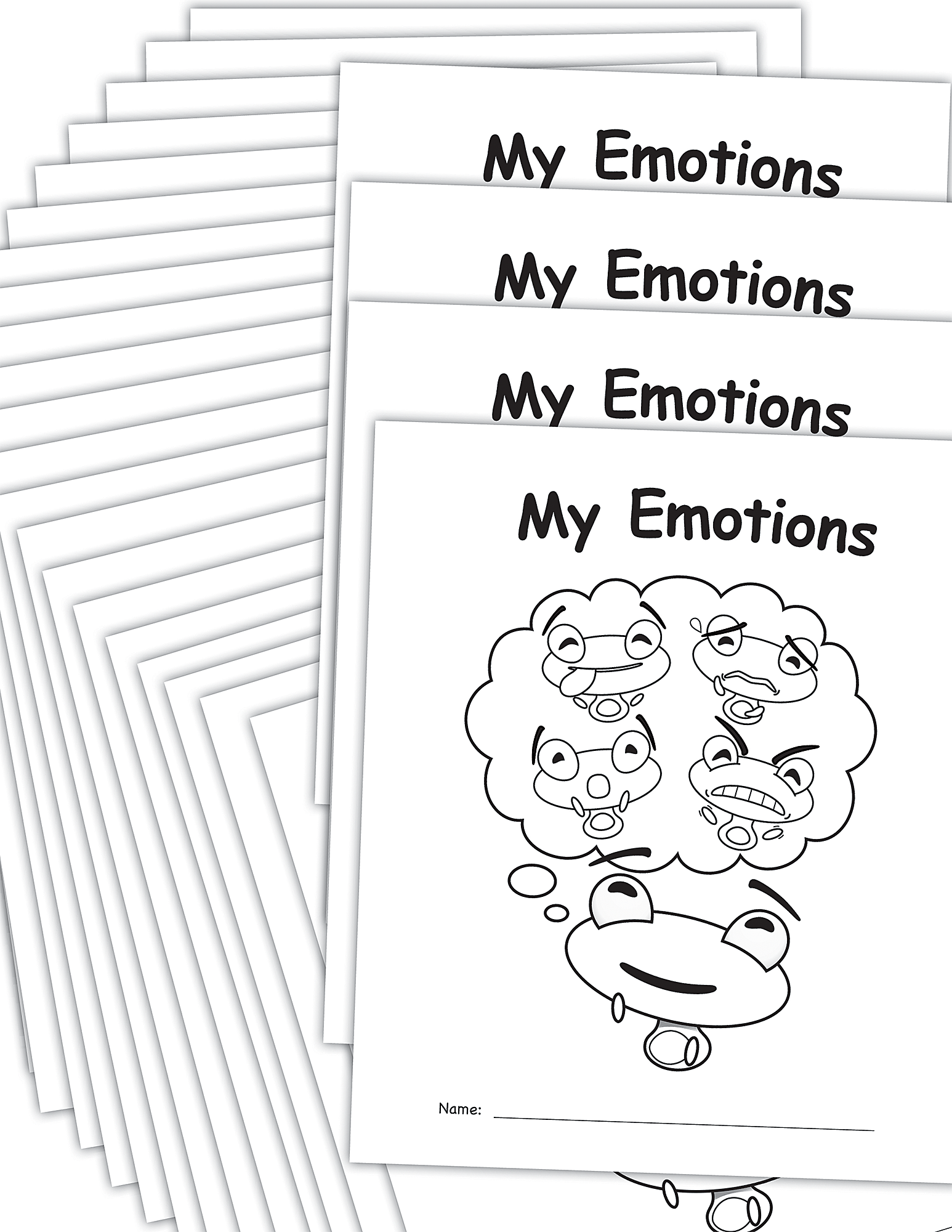My Own Books: My Emotions, 25-pa
