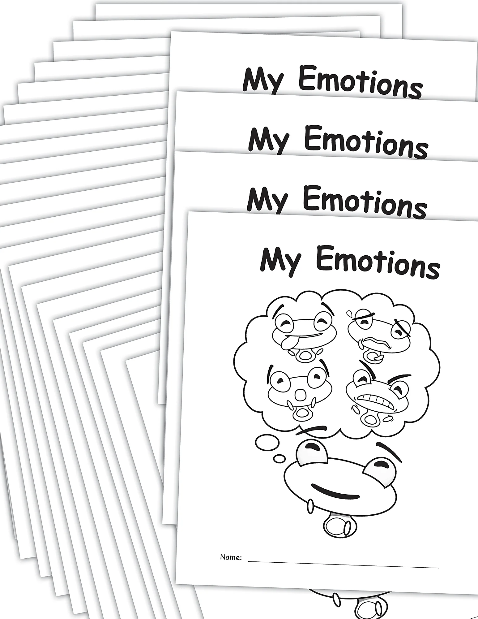 My Own Books: My Emotions, 25-pa