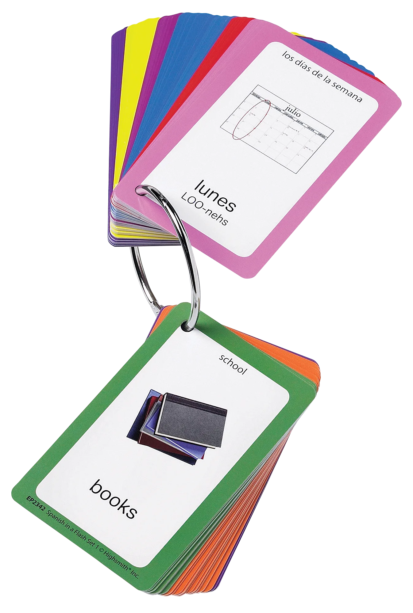 Spanish in a Flash Cards Set - Image 2