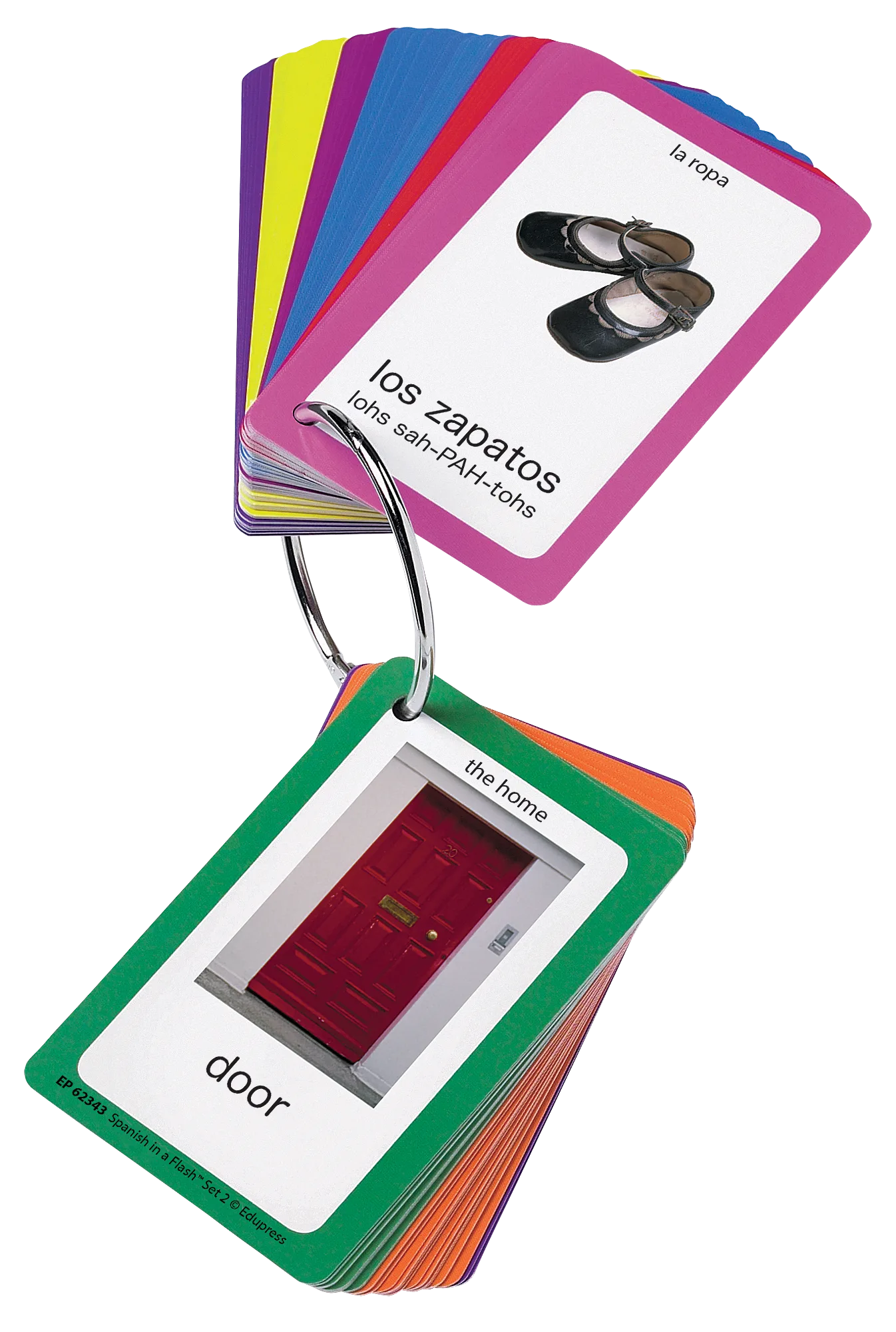 Spanish in a Flash Cards Set - Image 2