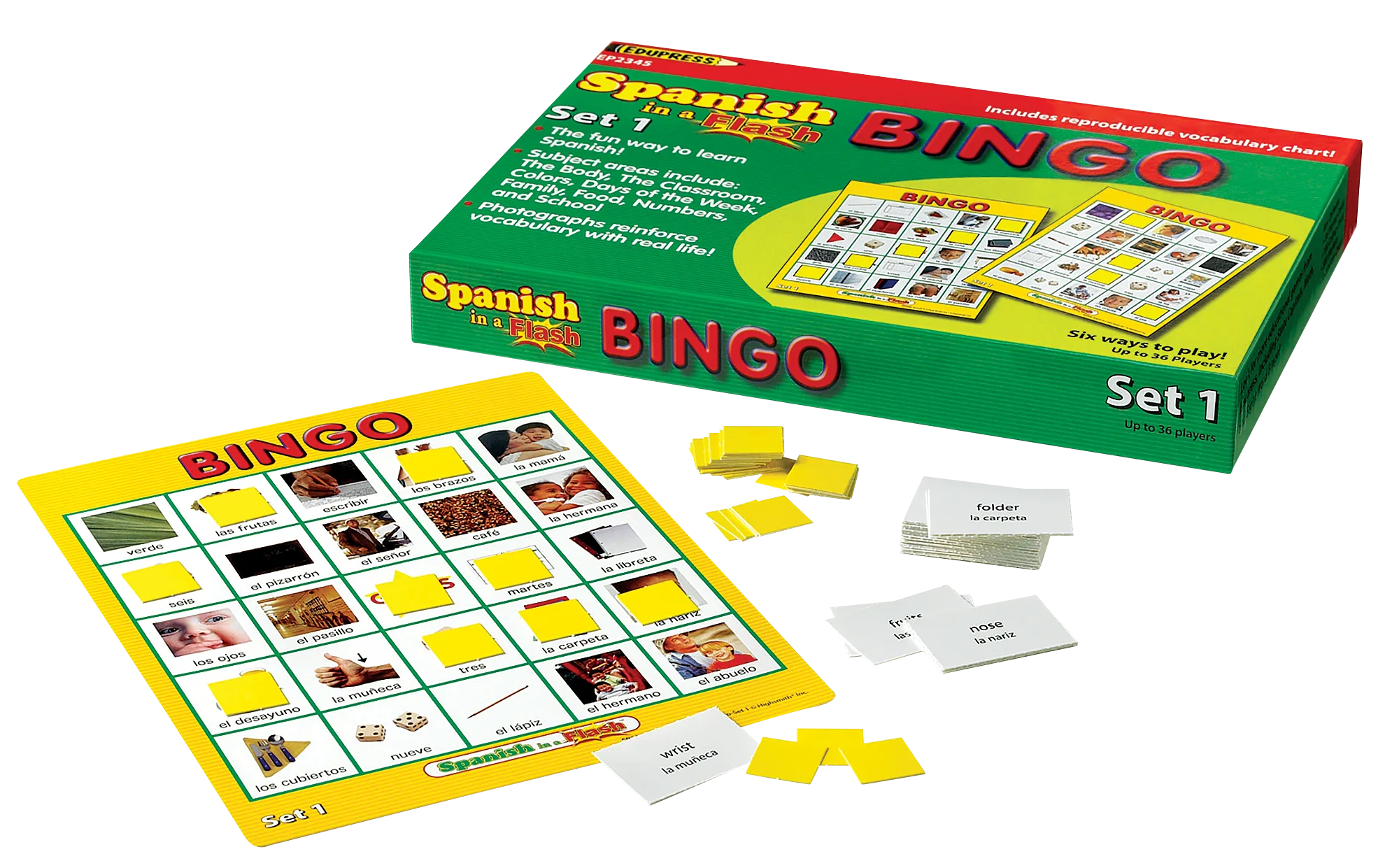Spanish in a Flash Bingo Ga - Image 2