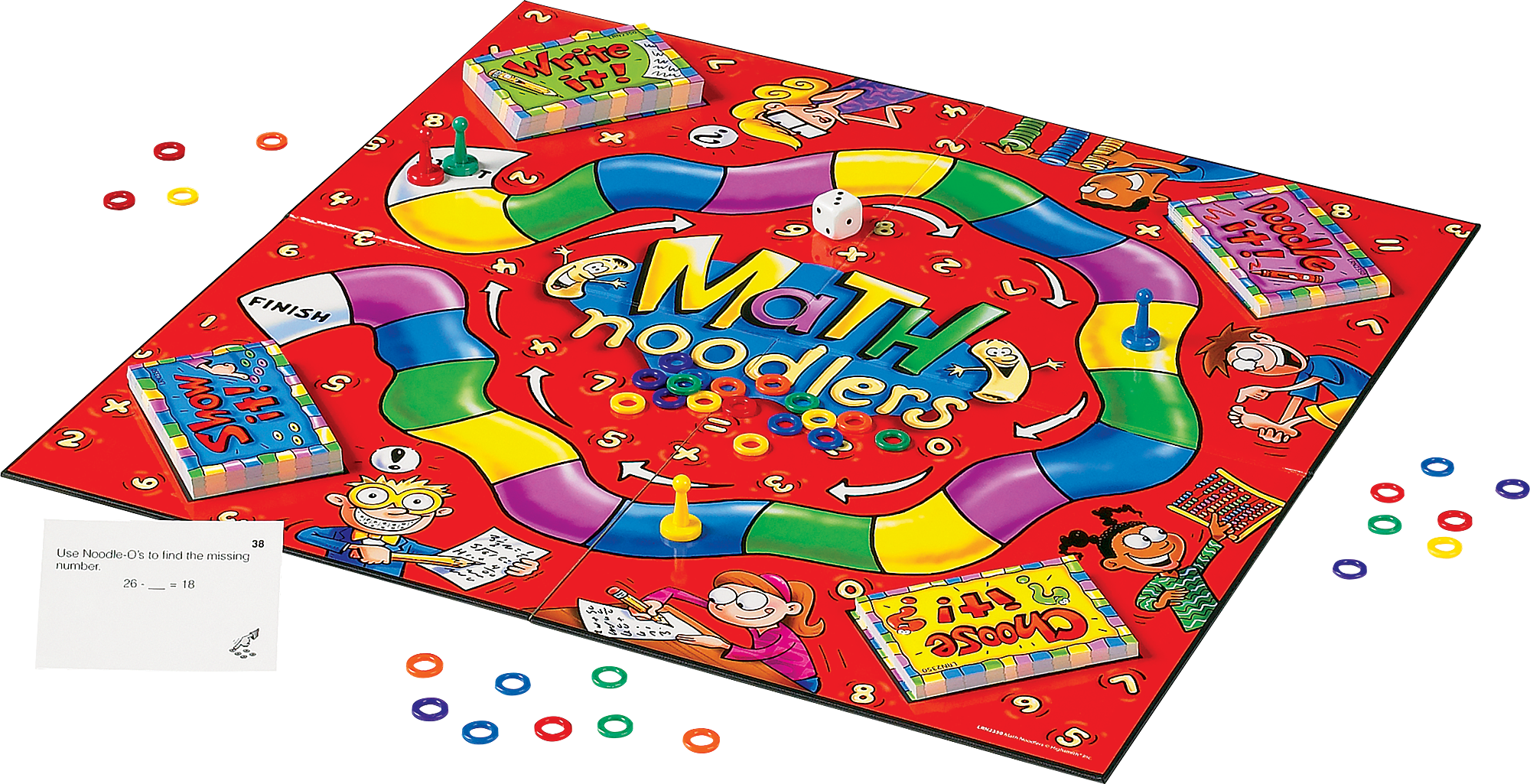Math Noodlers Game (Gr. 2-3) - Image 2