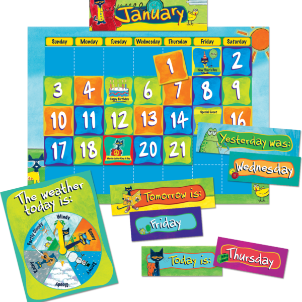 Pete the Cat Calendar Ki
