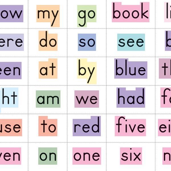 Sight Words in a Flash Word Walls (Gr. K-1)