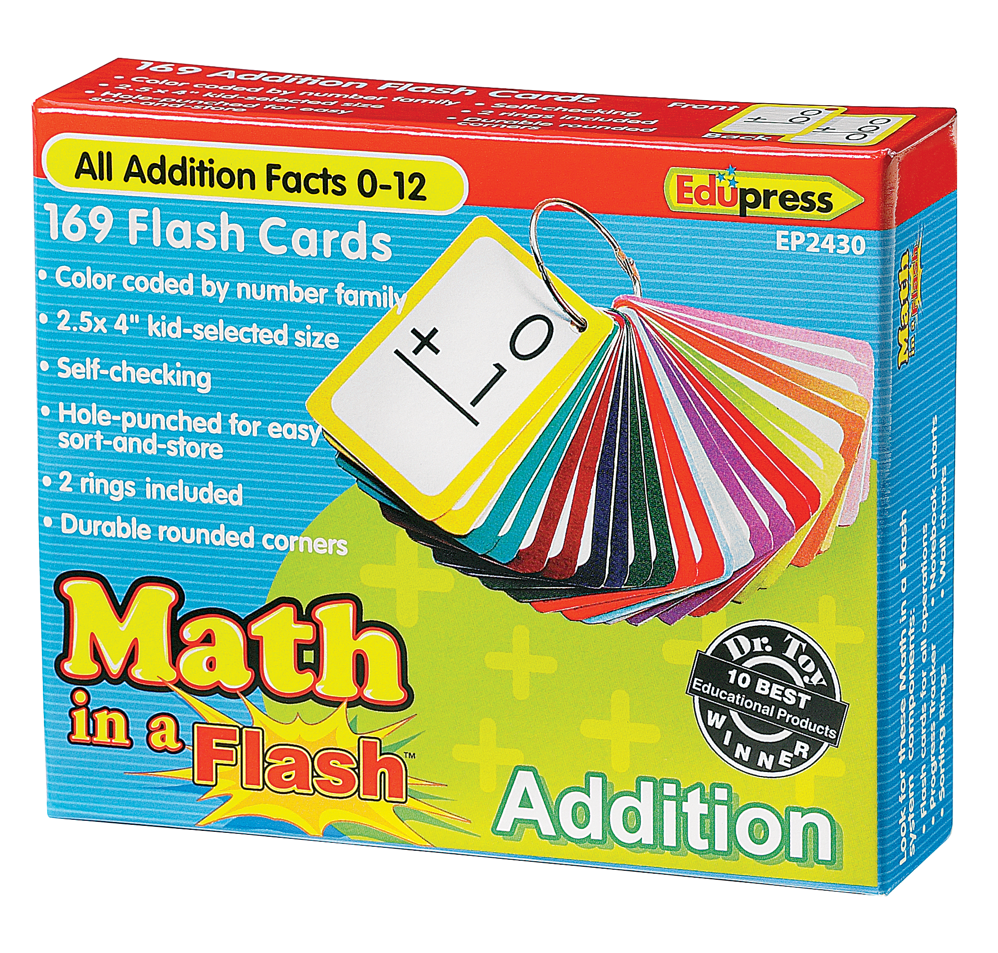 Math in a Flash Cards: Additi
