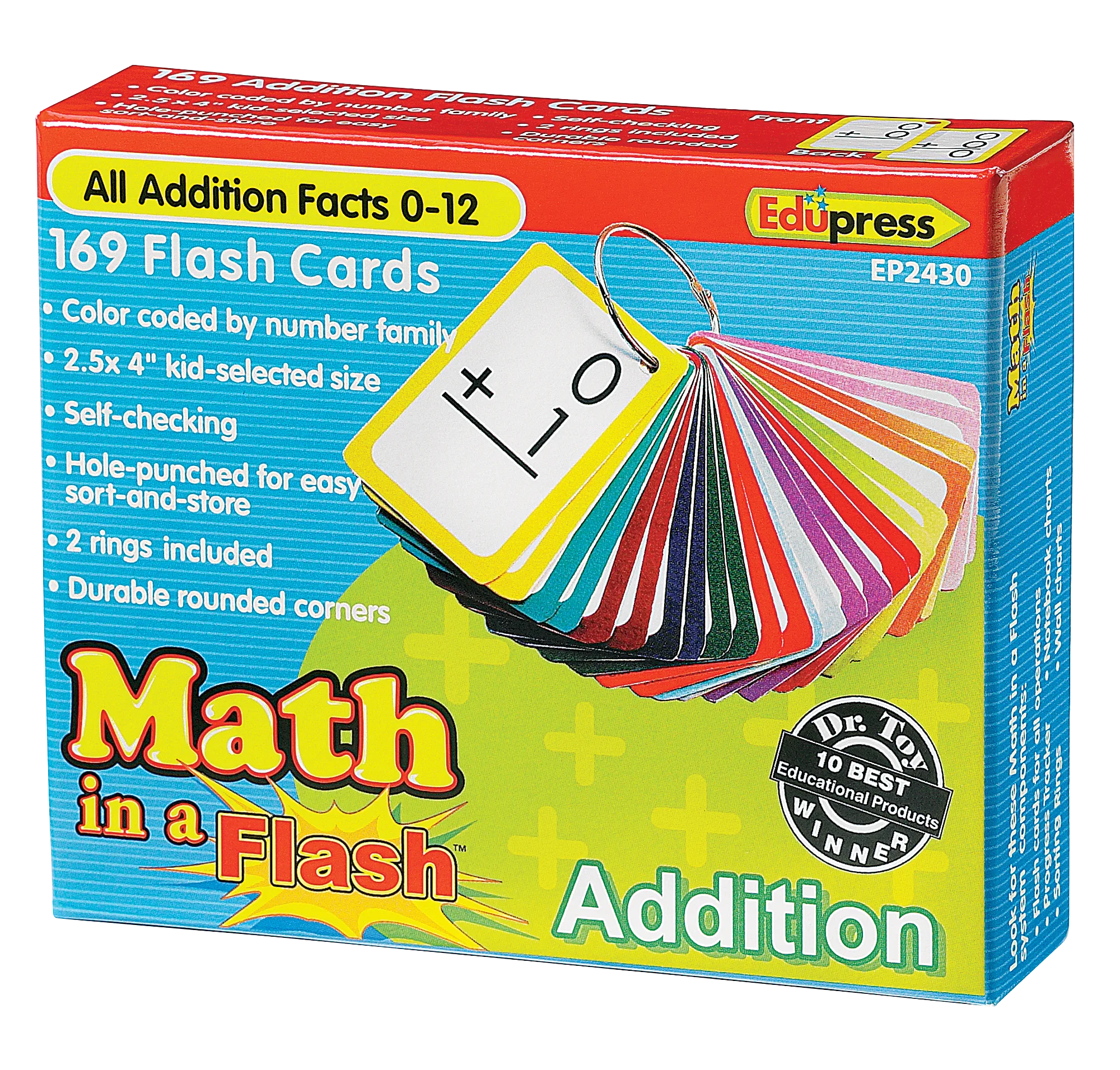 Math in a Flash Cards: Additi