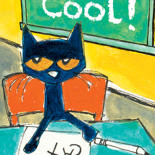Pete the Cat School is Cool! Bookmark