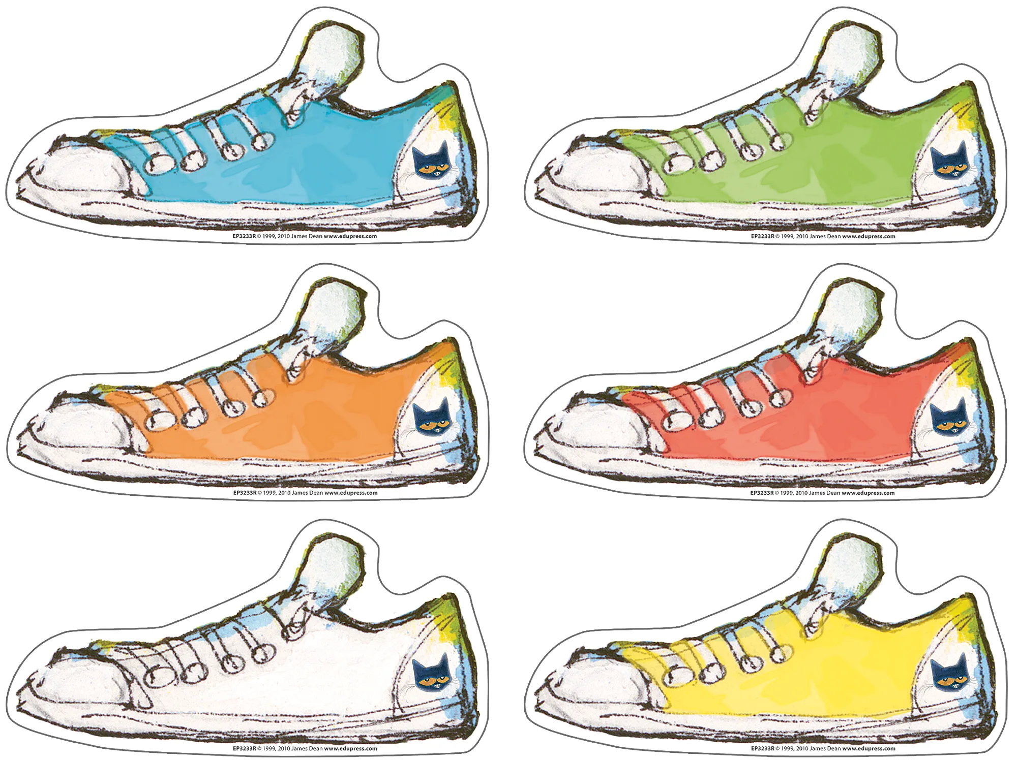 Pete the Cat Groovy Shoes Accent