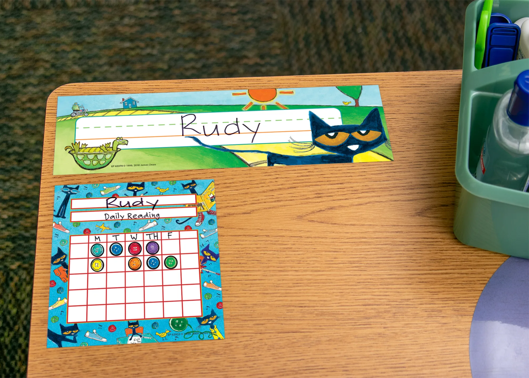 Pete the Cat Nameplate - Image 2