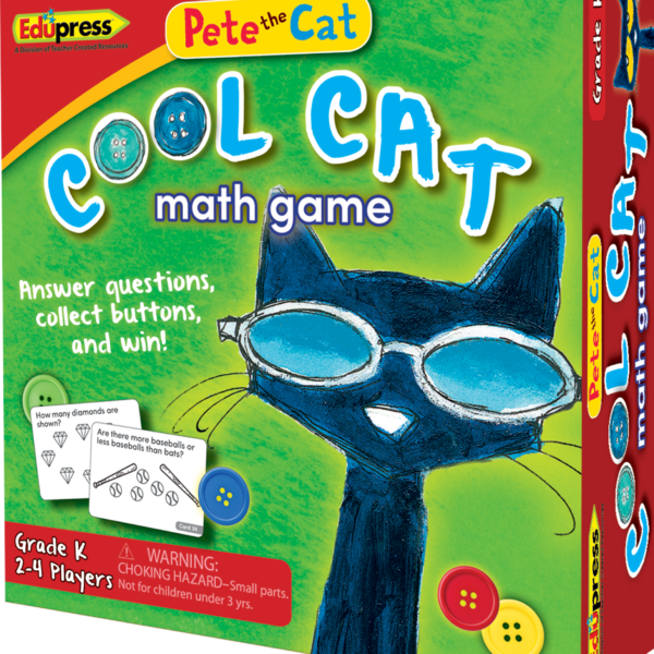 Pete the Cat Cool Cat Math Game (Gr. K)