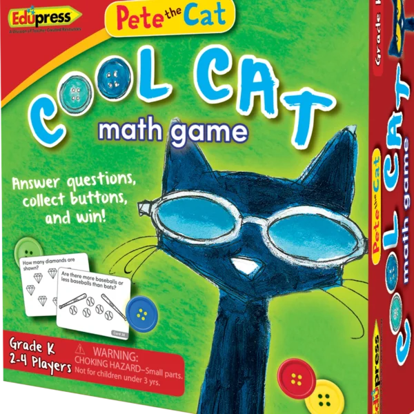 Pete the Cat Cool Cat Math Game (Gr. K)