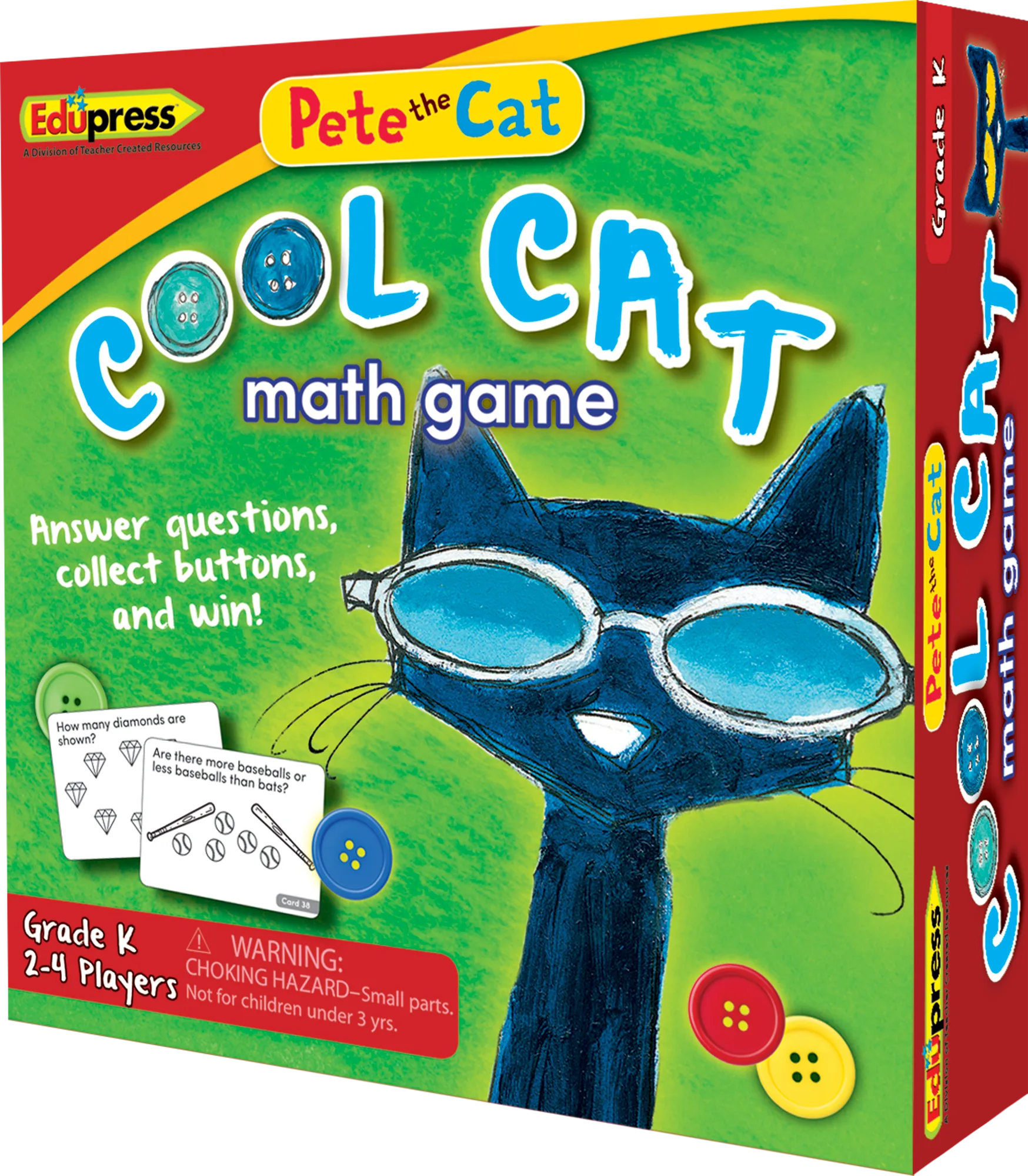 Pete the Cat Cool Cat Math Game (Gr. K)