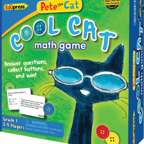 Pete the Cat Cool Cat Math Game (Gr. 1)