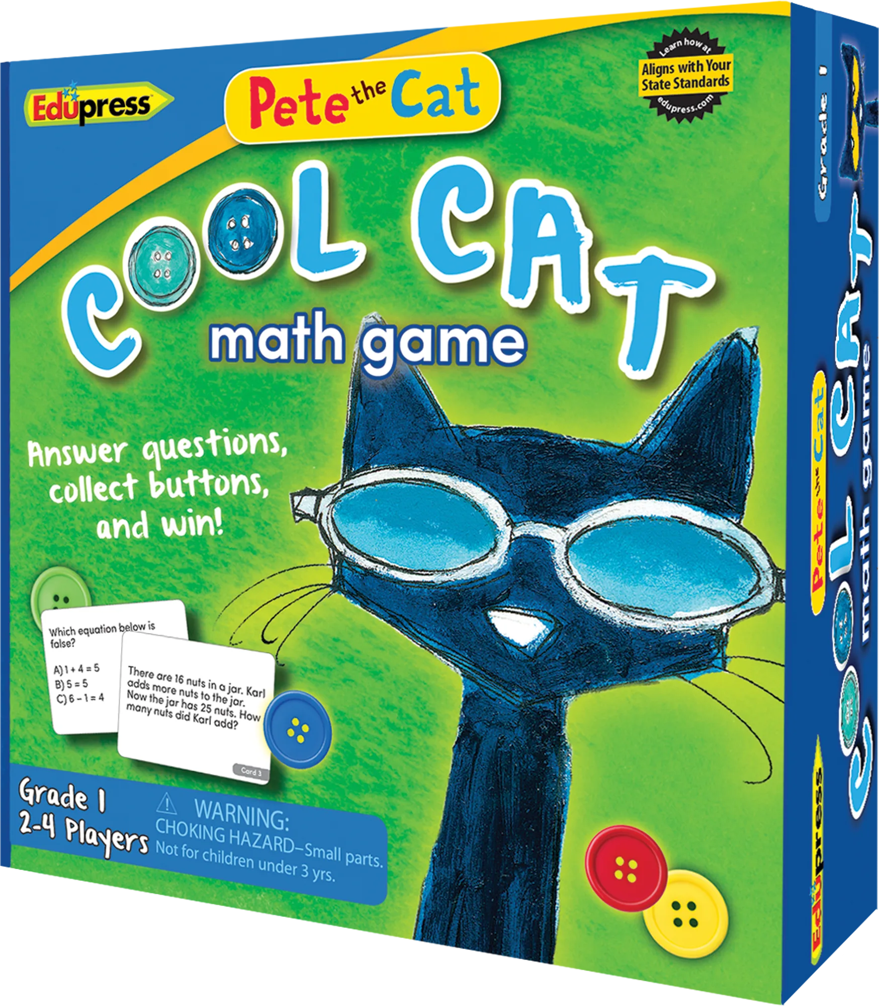 Pete the Cat Cool Cat Math Game (Gr. 1)