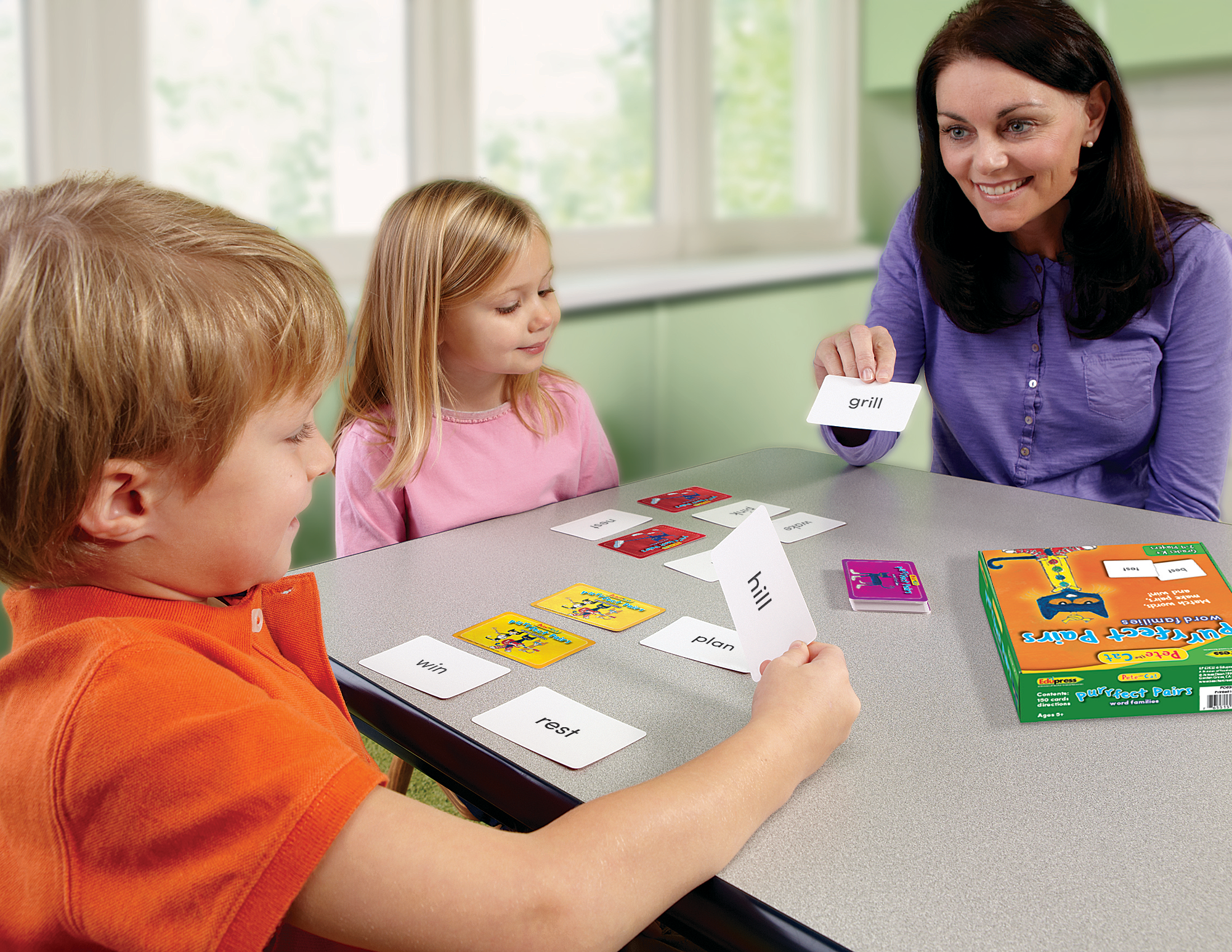 Pete the Cat Purrfect Pairs Game: Word Familie - Image 2