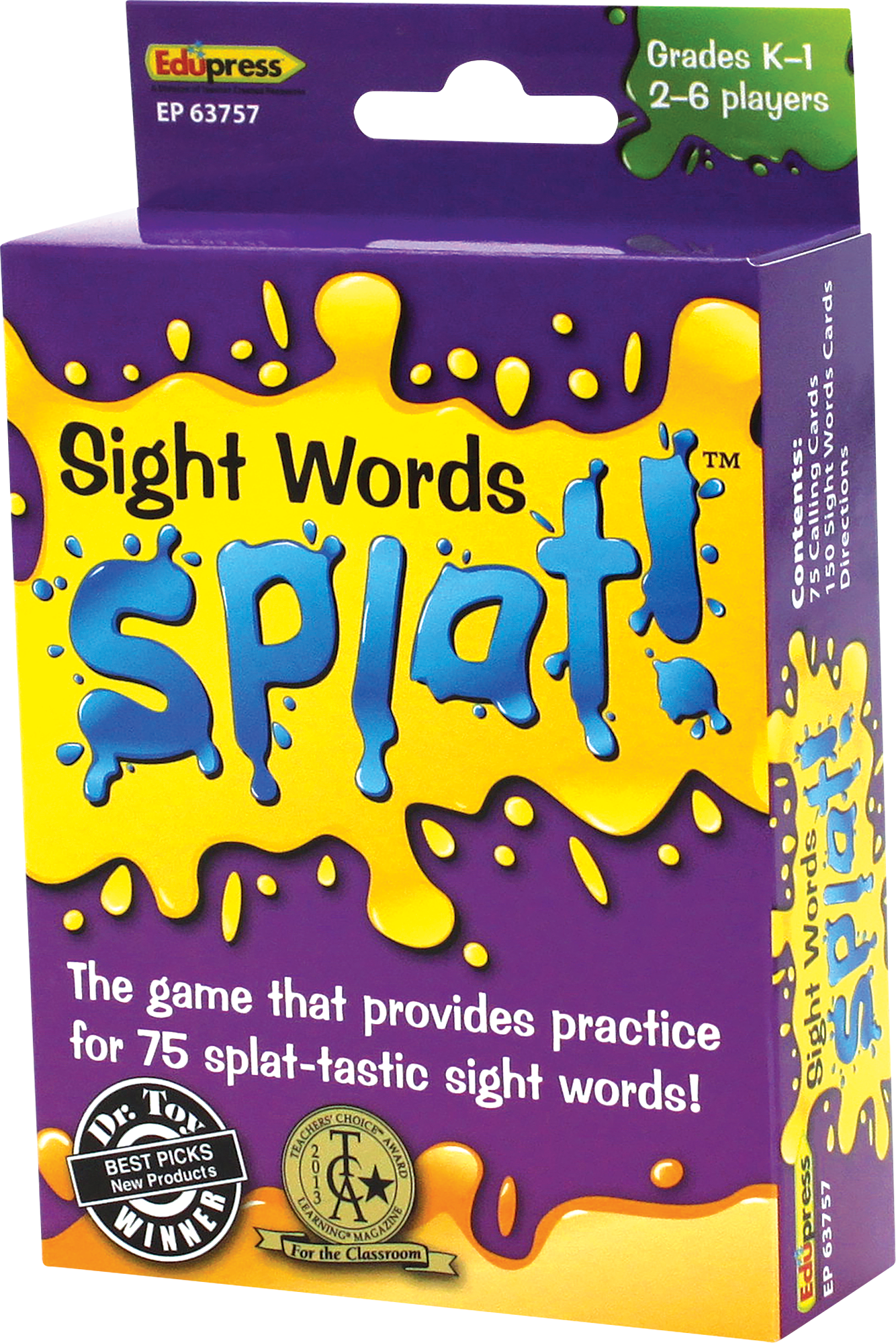 Splat Game: Sight Words (Gr. K-1)