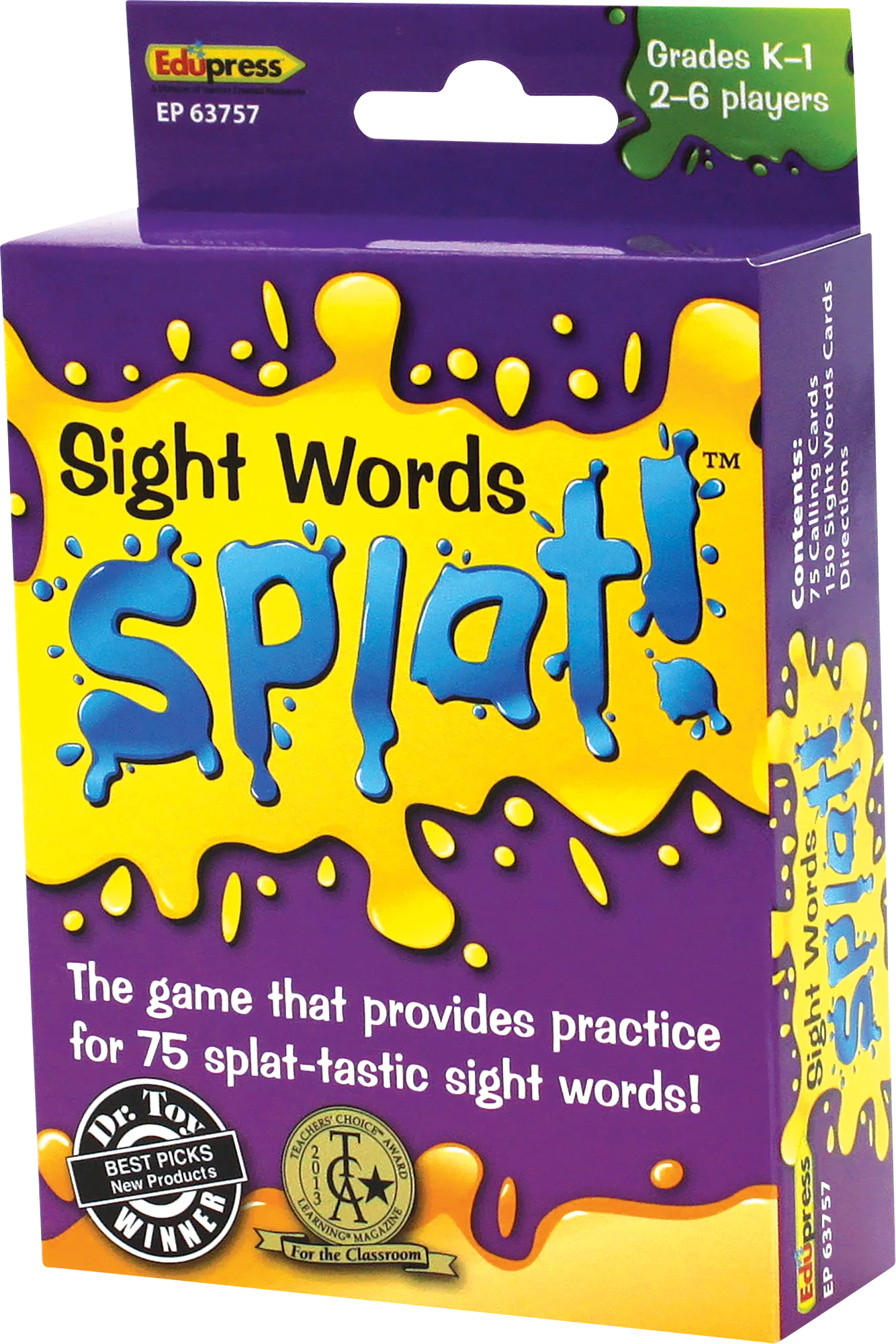 Splat Game: Sight Words (Gr. K-1)