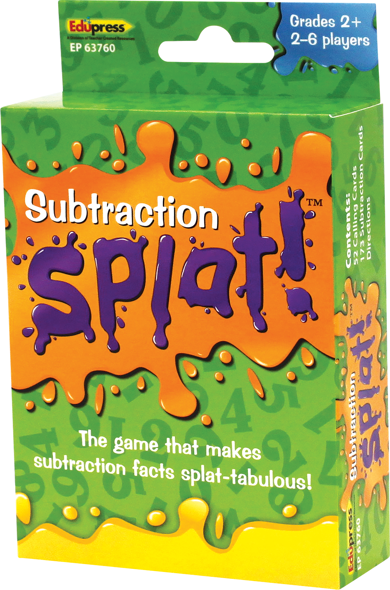 Splat Game: Subtracti