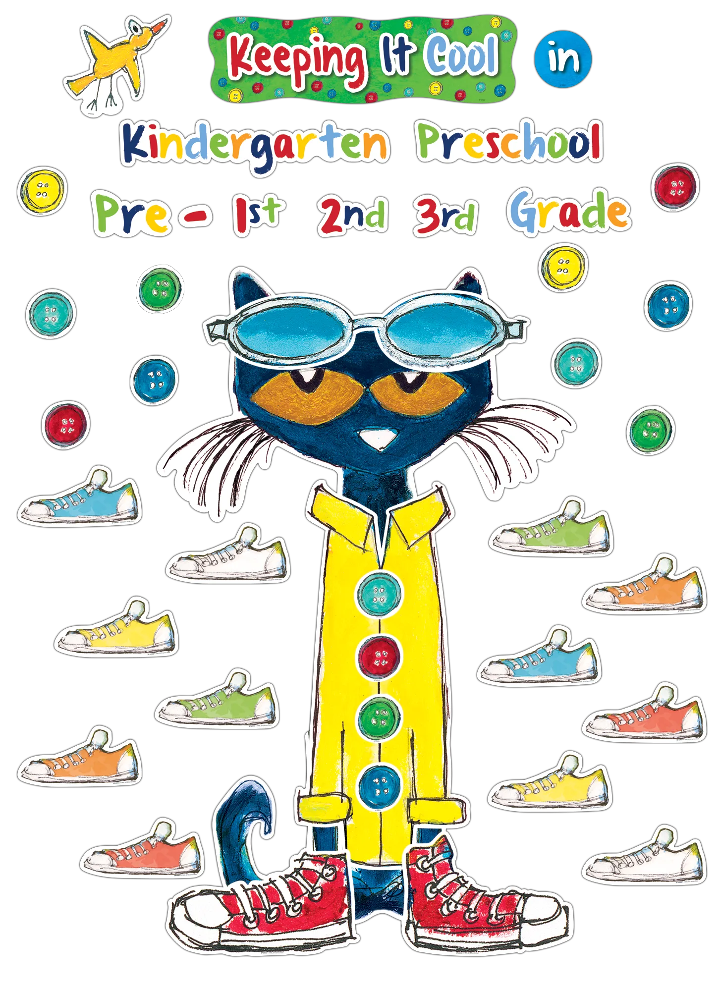 Pete the Cat Keeping It Cool In… Bulletin Bo