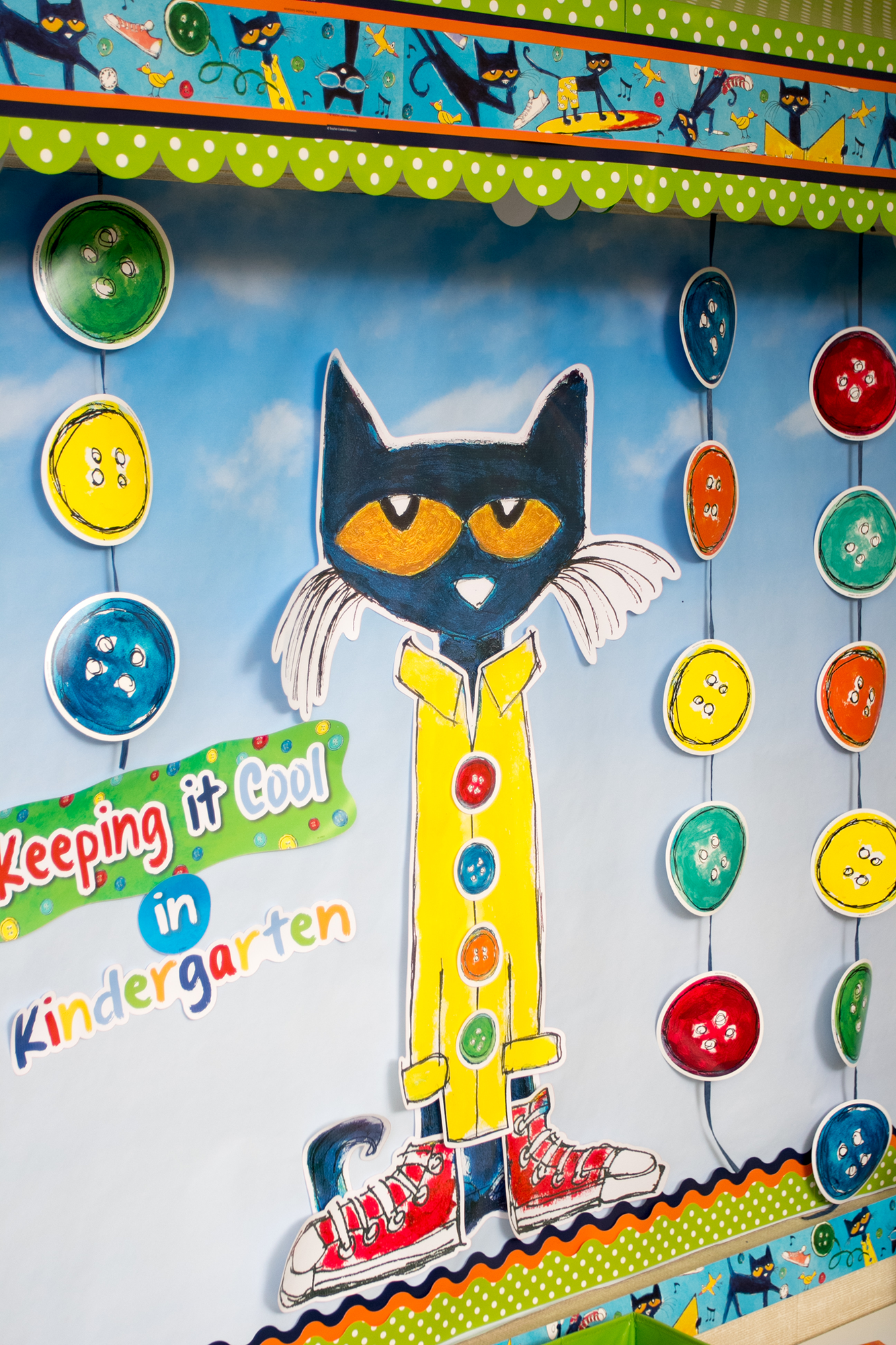 Pete the Cat Keeping It Cool In… Bulletin Bo - Image 2