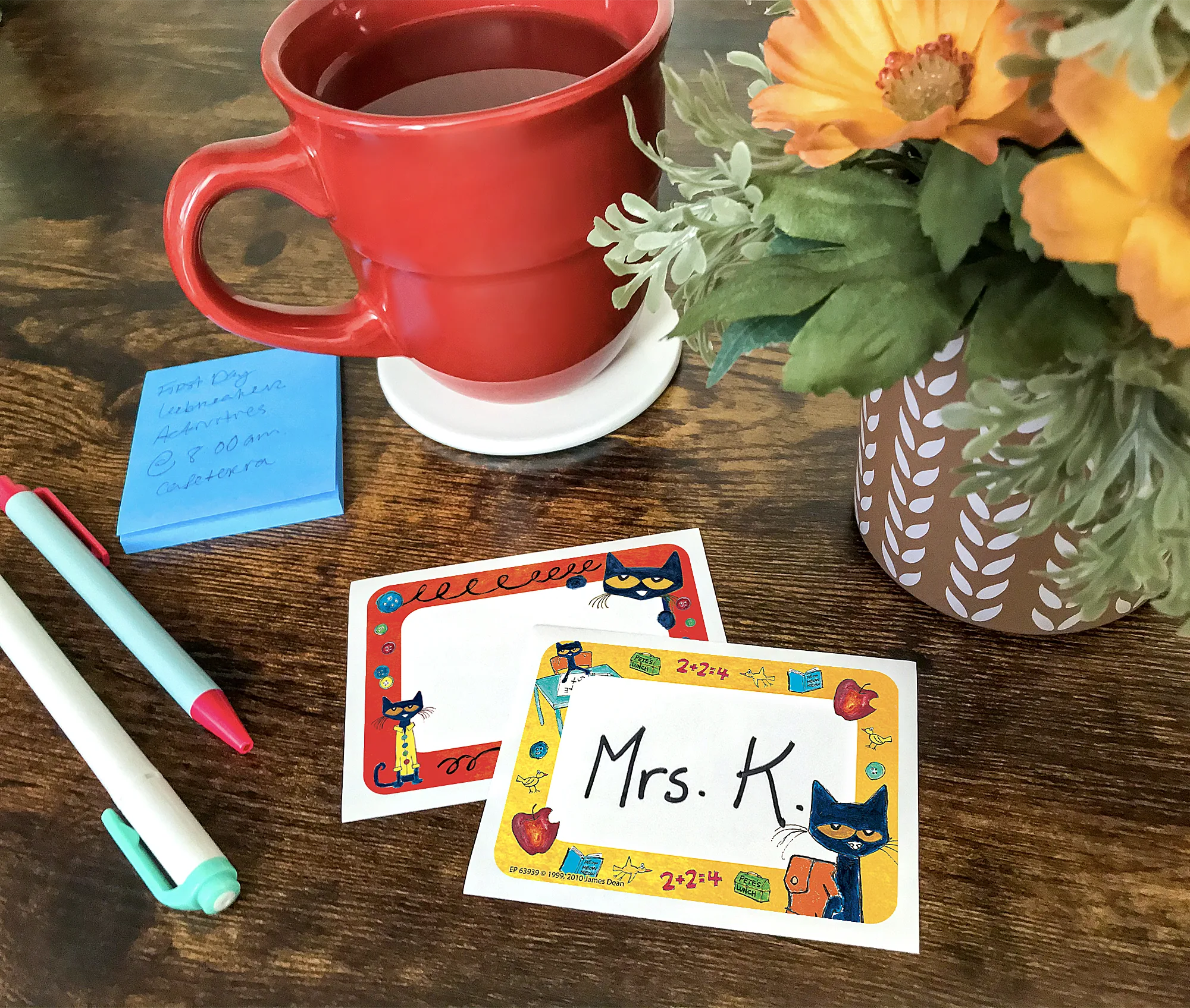 Pete the Cat Name Tags/Labels - Multi-Pac - Image 2