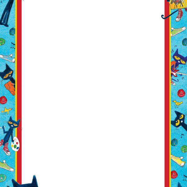 Pete the Cat Computer Pape