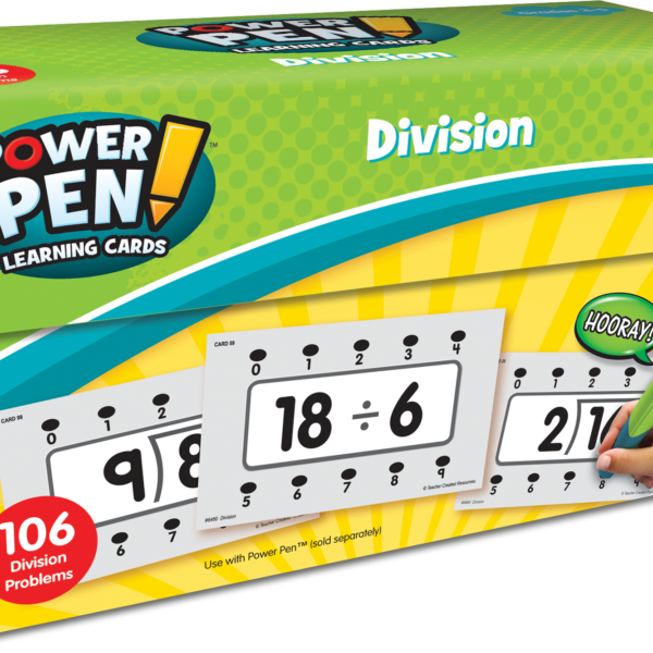Power Pen Learning Cards: Divisio