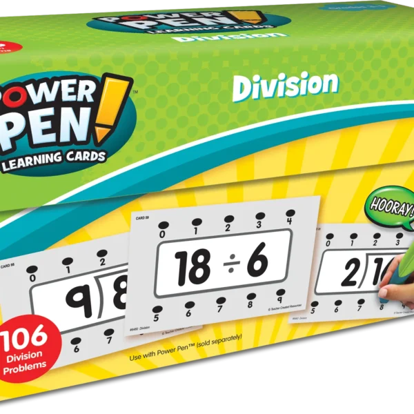 Power Pen Learning Cards: Divisio