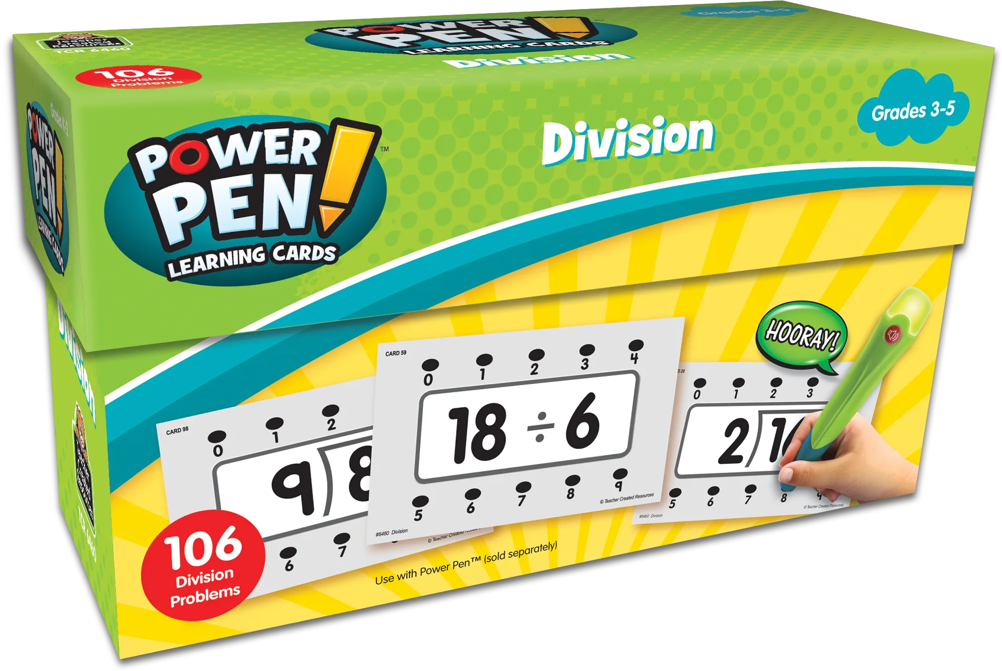 Power Pen Learning Cards: Divisio