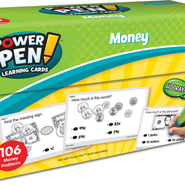 Power Pen Learning Cards: Mone