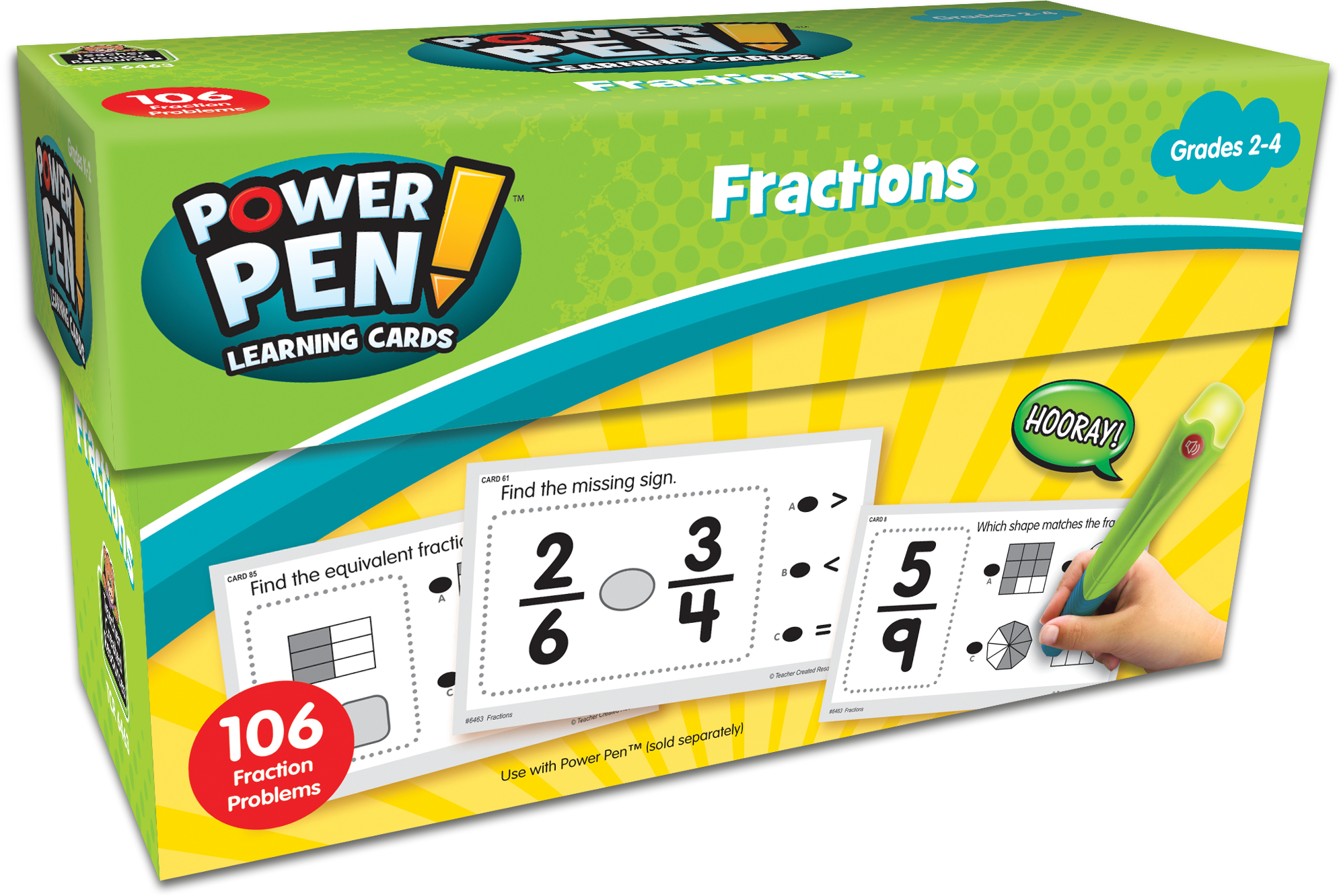 Power Pen Learning Cards: Fraction