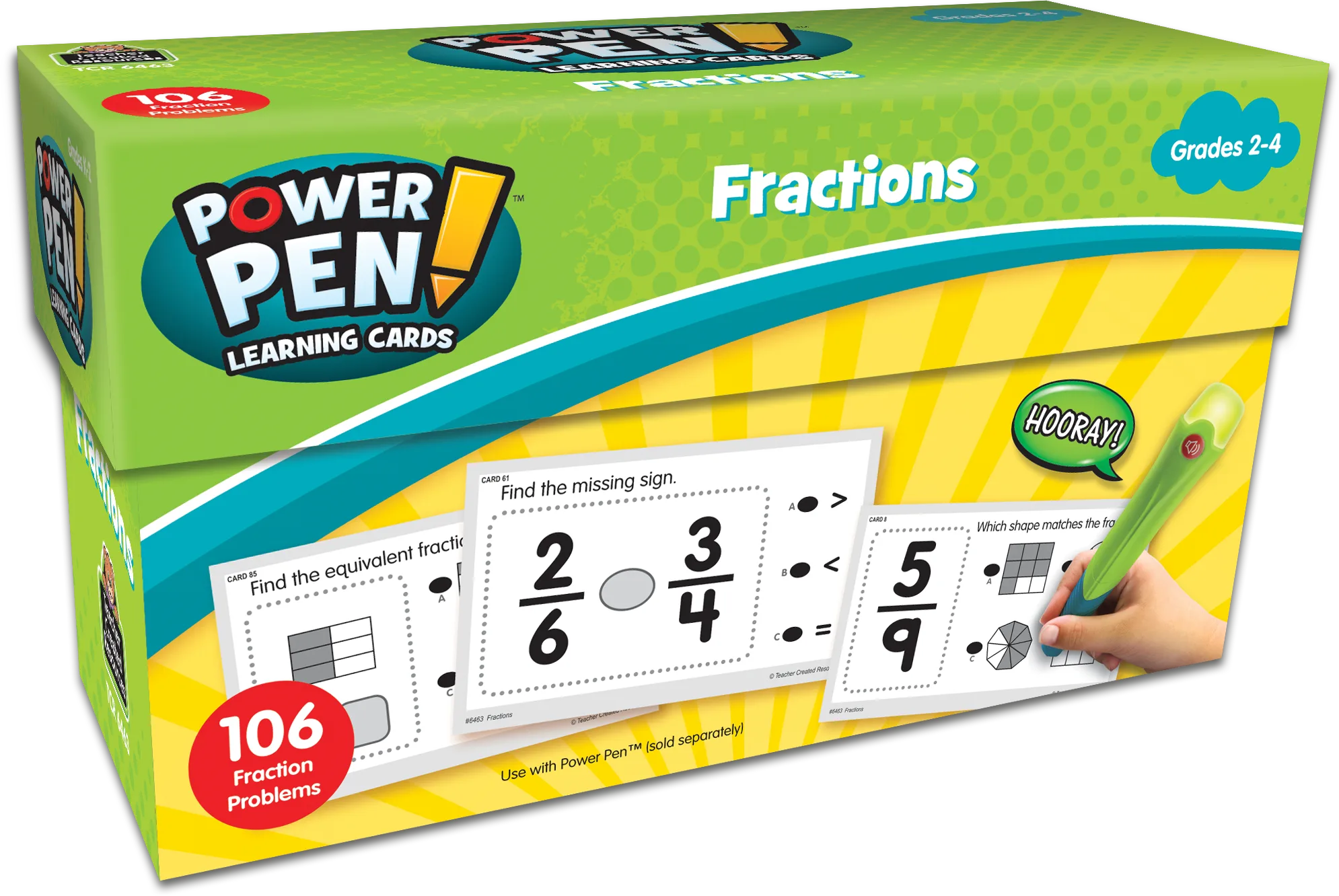 Power Pen Learning Cards: Fraction