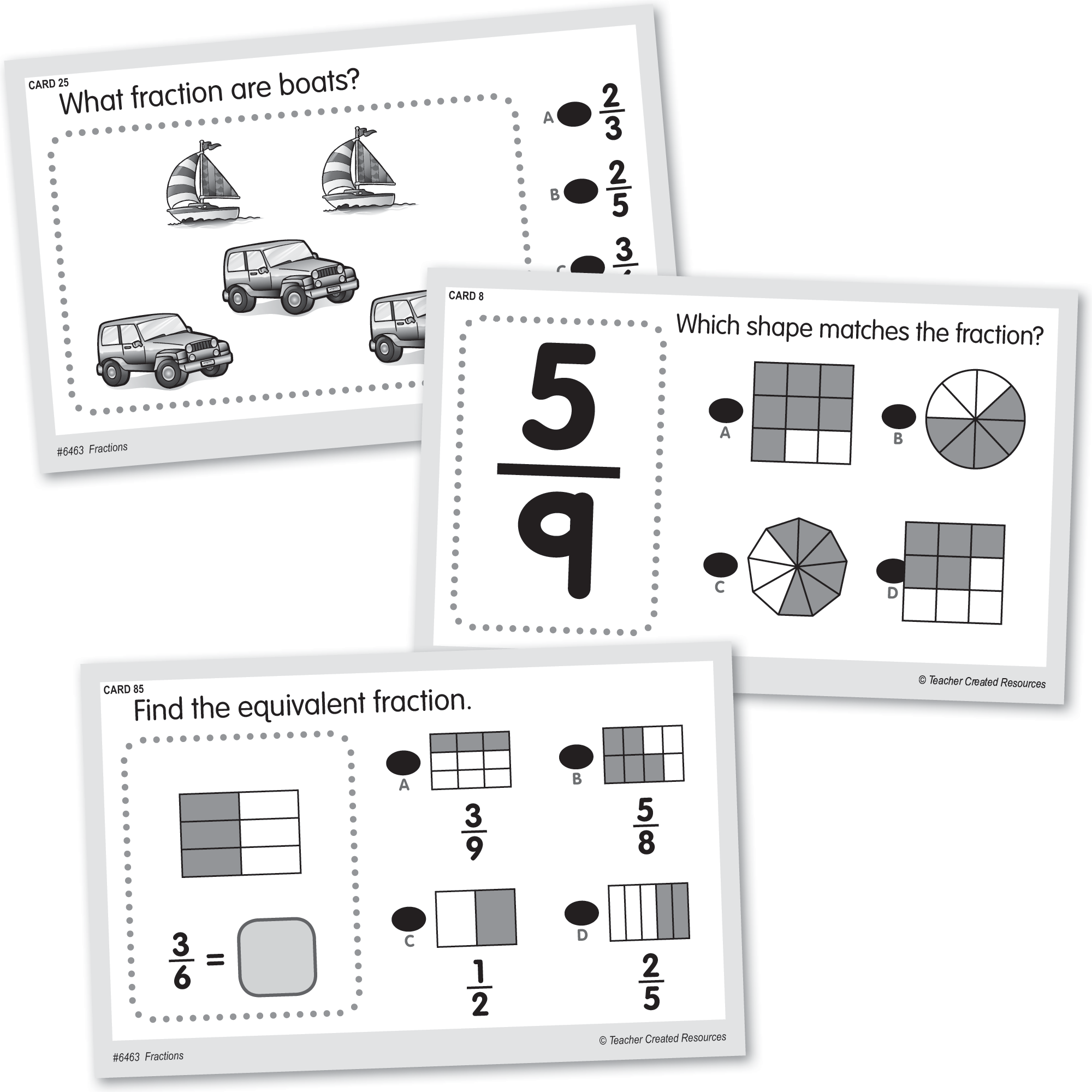 Power Pen Learning Cards: Fraction - Image 2