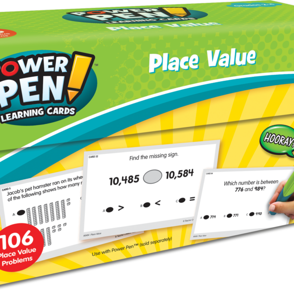 Power Pen Learning Cards: Place Valu