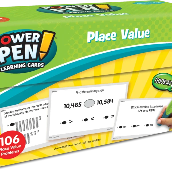 Power Pen Learning Cards: Place Valu