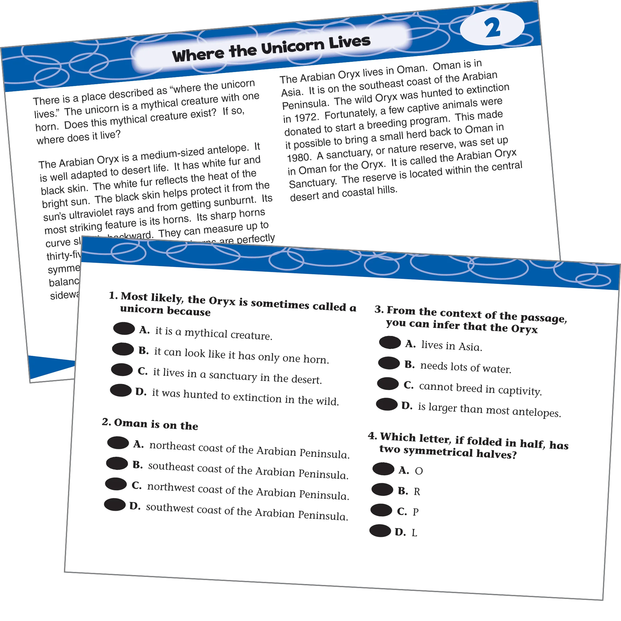 Power Pen Learning Cards: Nonfiction & Fiction Reading Comprehension (Gr. 5) - Image 2