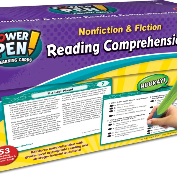 Power Pen Learning Cards: Nonfiction & Fiction Reading Comprehension (Gr. 6)