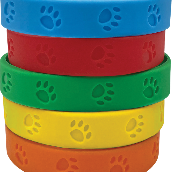 Paw Prints Wristbands
