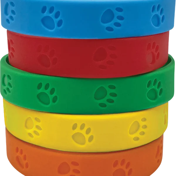 Paw Prints Wristbands