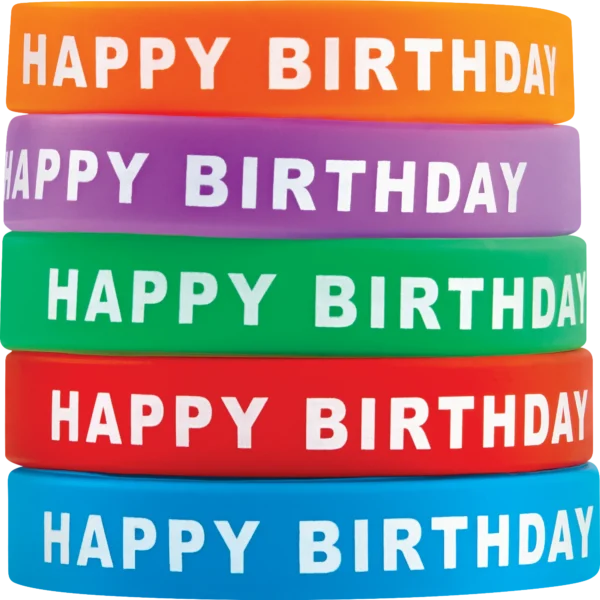 Happy Birthday Wristbands