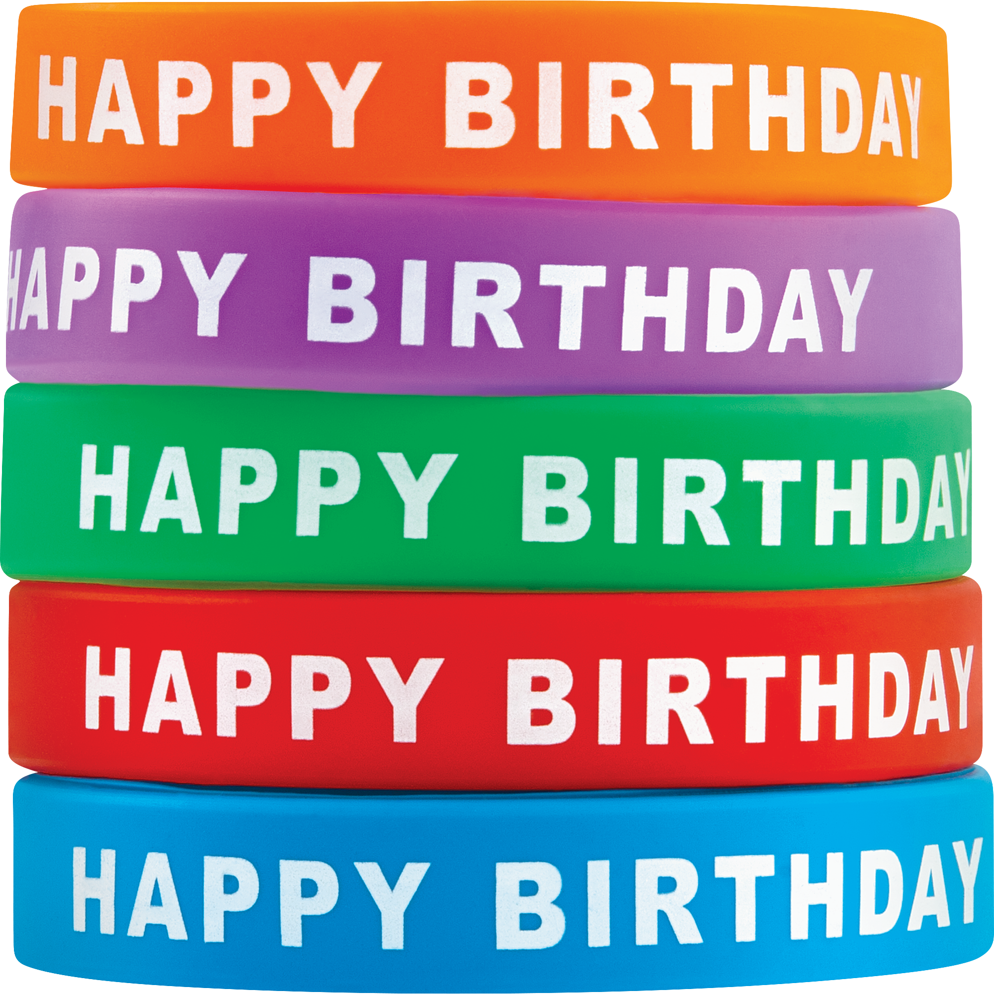 Happy Birthday Wristbands