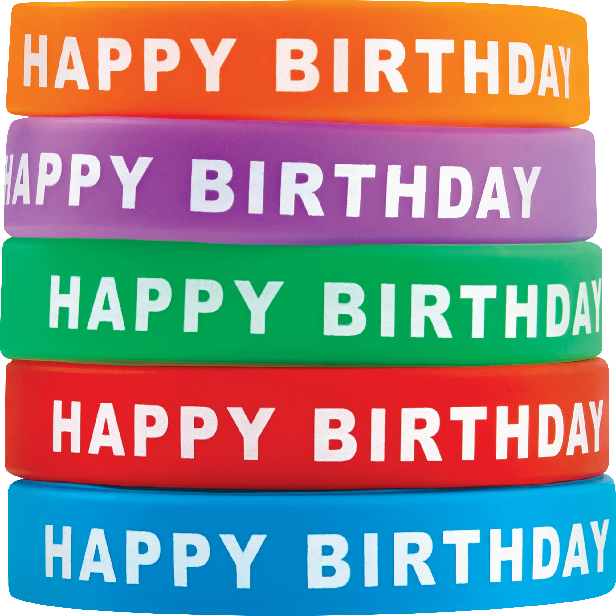 Happy Birthday Wristbands