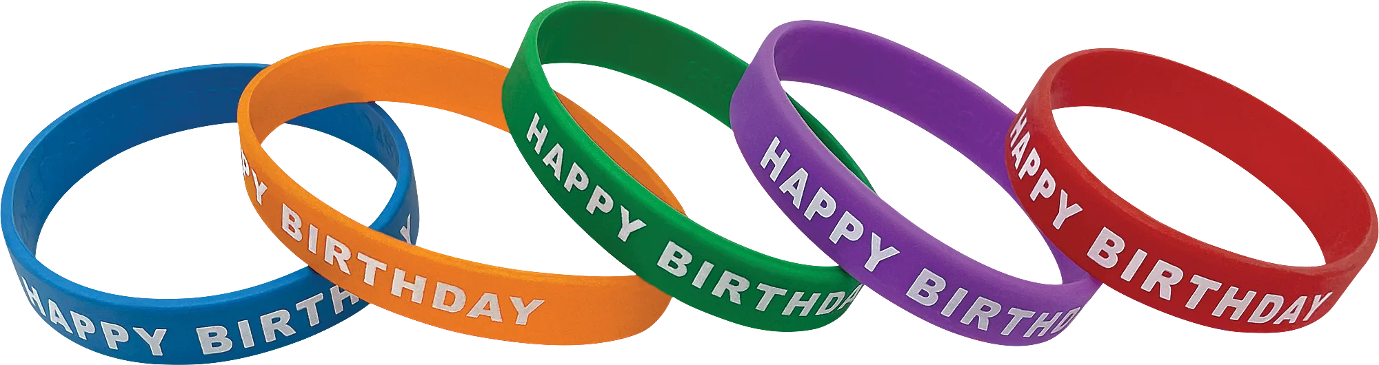 Happy Birthday Wristbands - Image 2