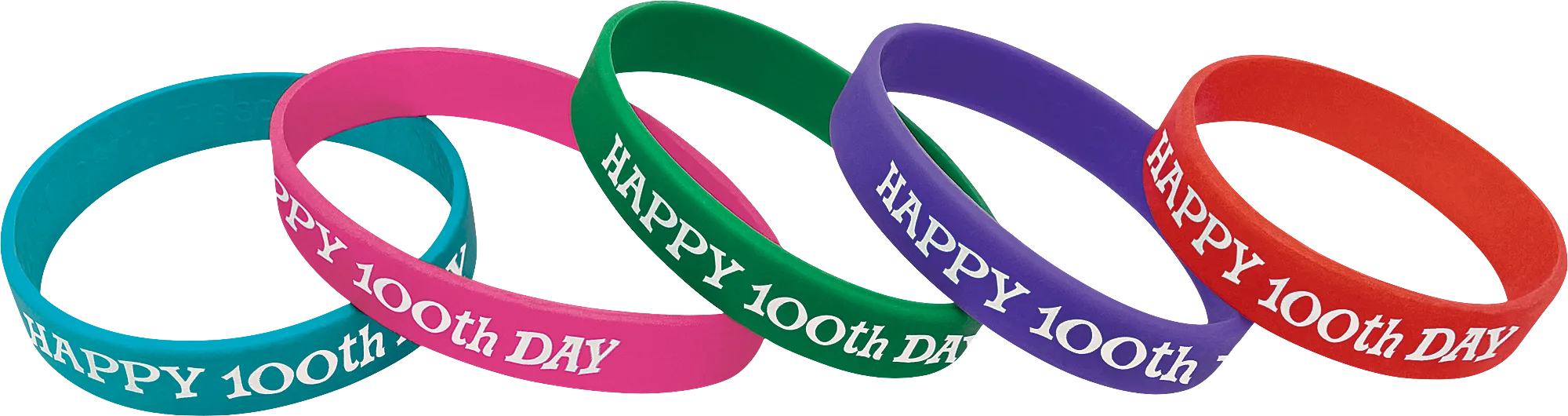 Happy 100th Day Wristbands - Image 2