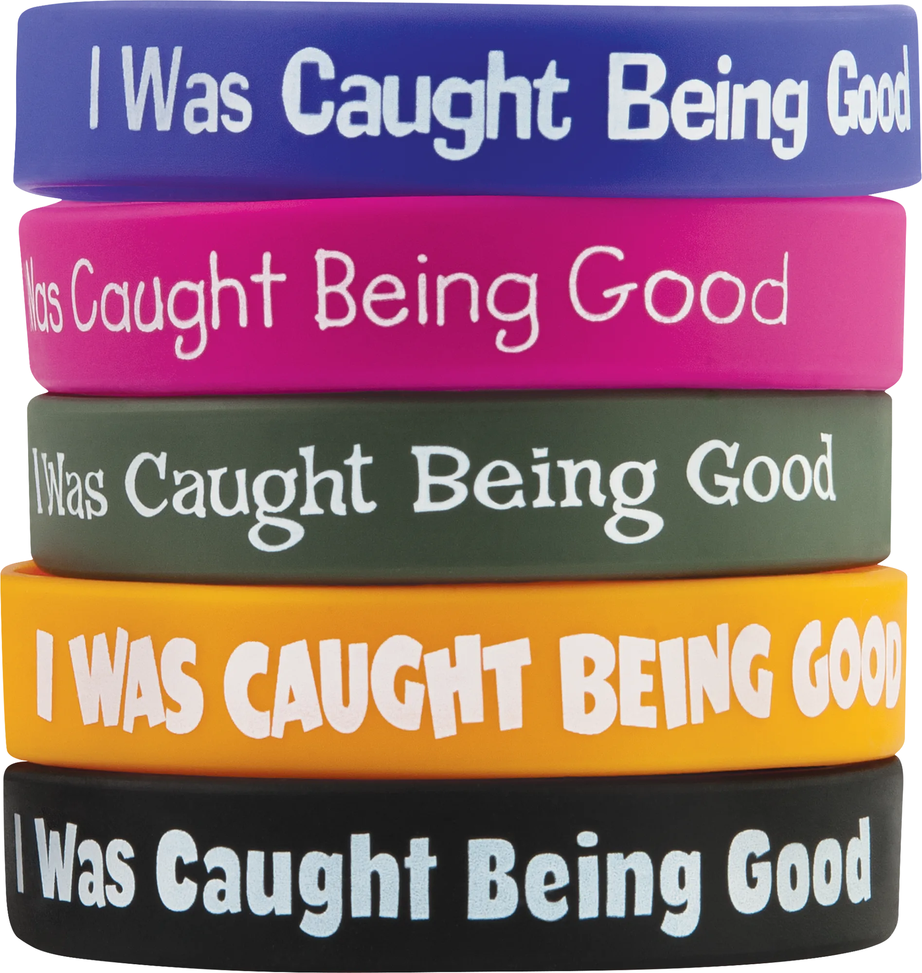 I Was Caught Being Good Wristbands