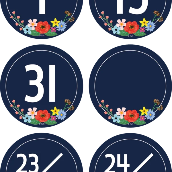 Wildflowers Calendar Days