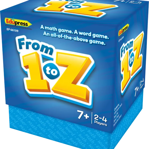 From 1 to Z Card Game