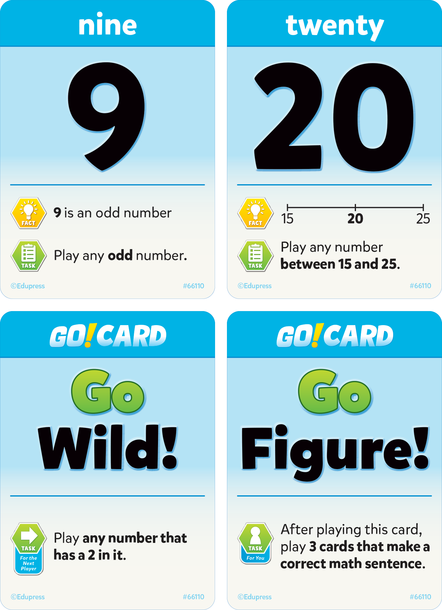 It's GO Time! (Original Math Card Gam - Image 2