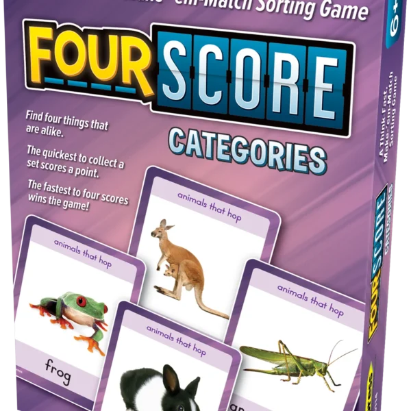 Four Score Card Game: Categories