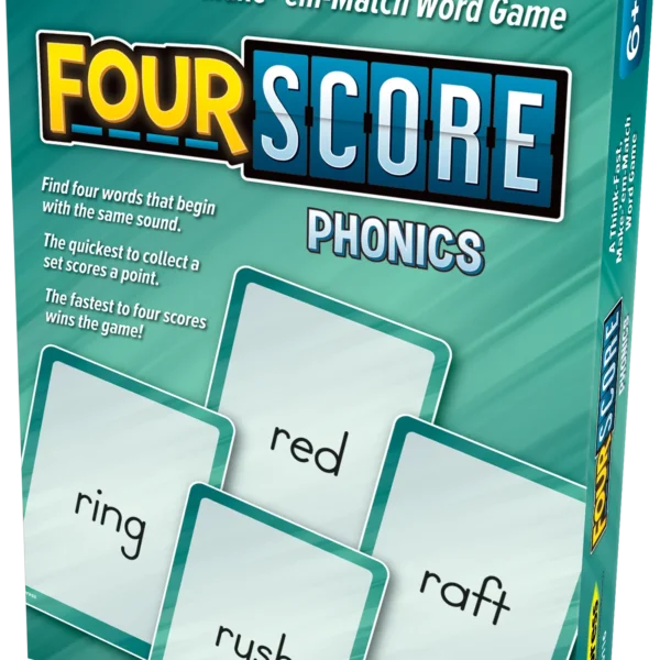 Four Score Card Game: Phonics